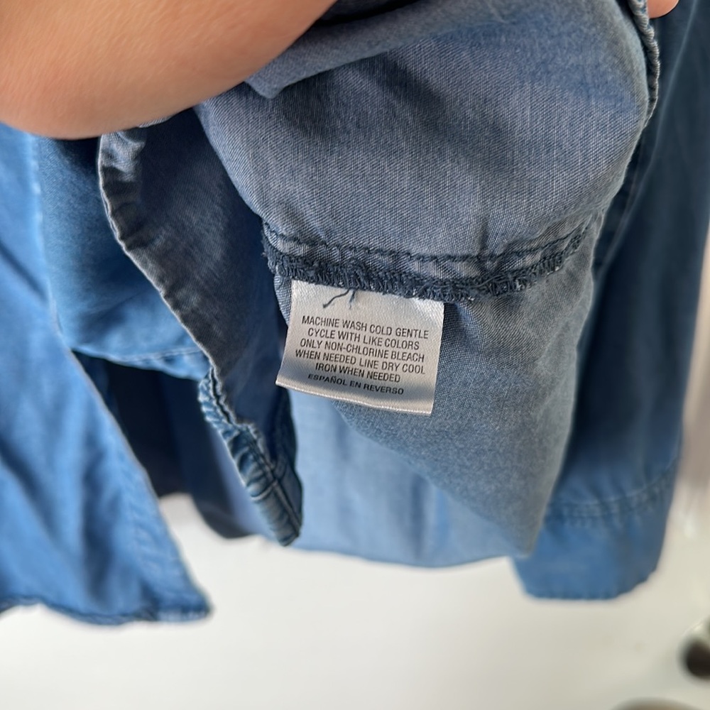 Style & Co Button Down Top - Picture 5 of 5